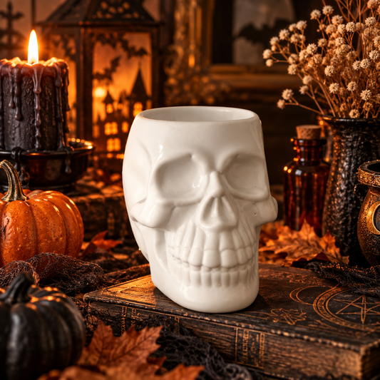 Brûleur fondant - Skull White