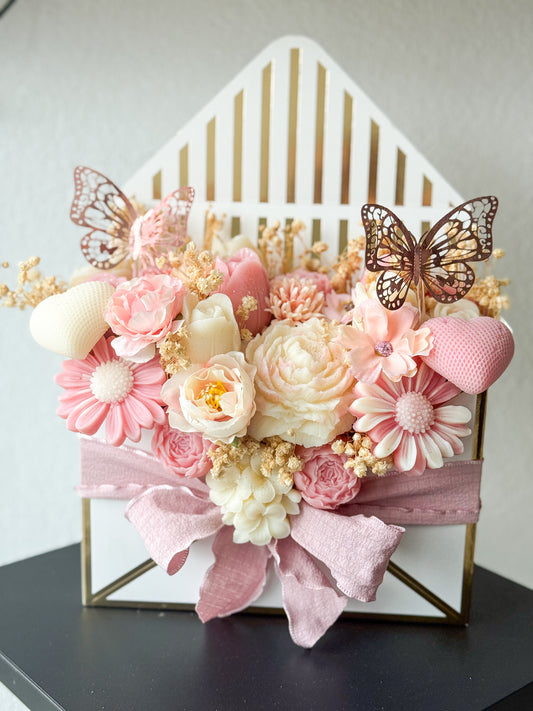 Enveloppe fleuris